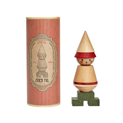 Houten Montessori Stapelfiguur - Nr.4