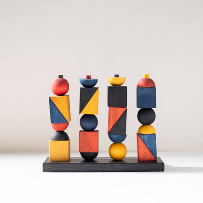 Modern Houten Stapelspeelgoed
