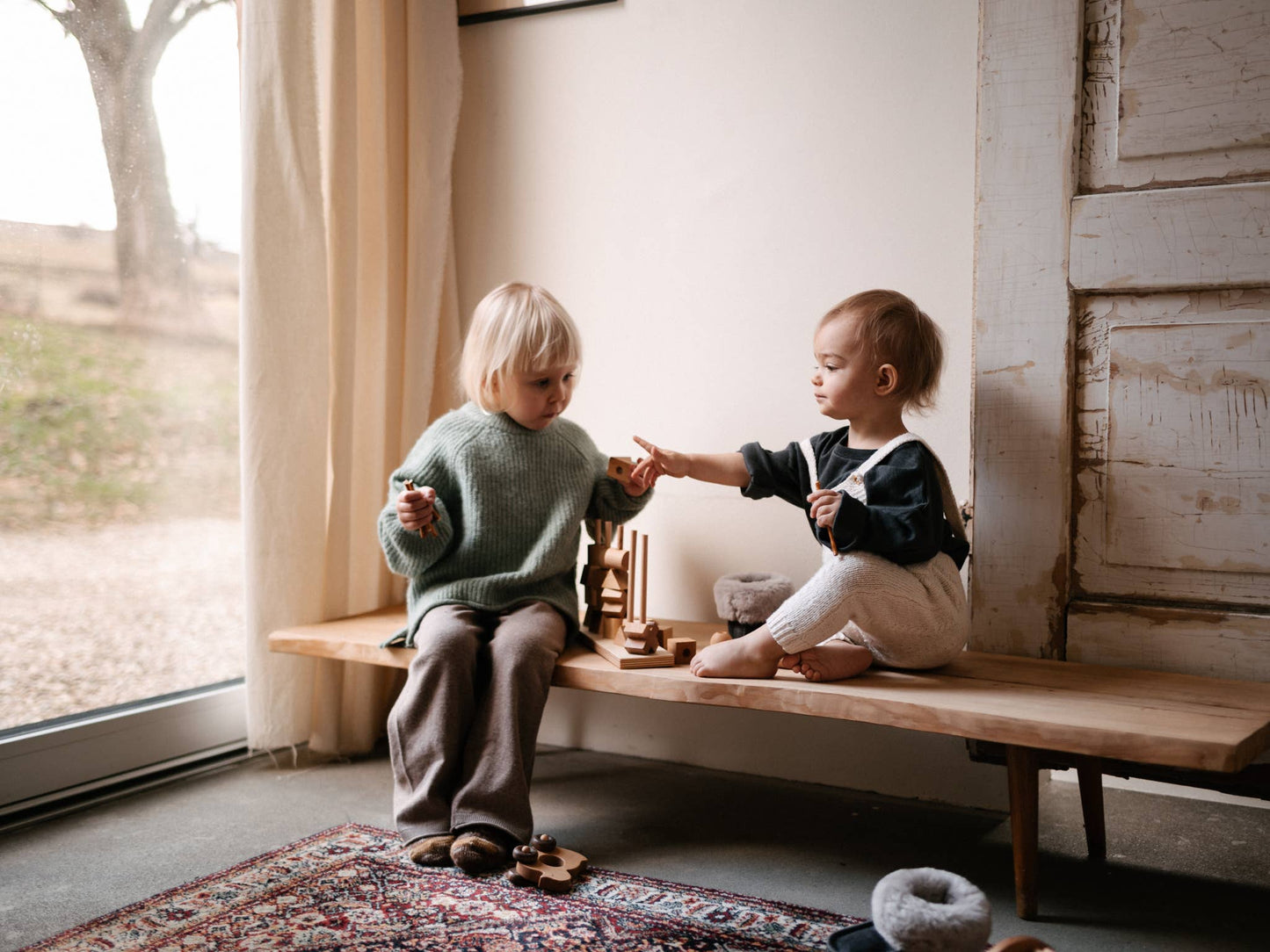 Houten Stapeltoren - Montessori speelgoed