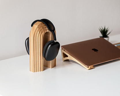 Houten rustpunt - Designhouder
