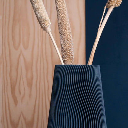 Wave Vase - Designvaas in houtcomposiet - Lignaire