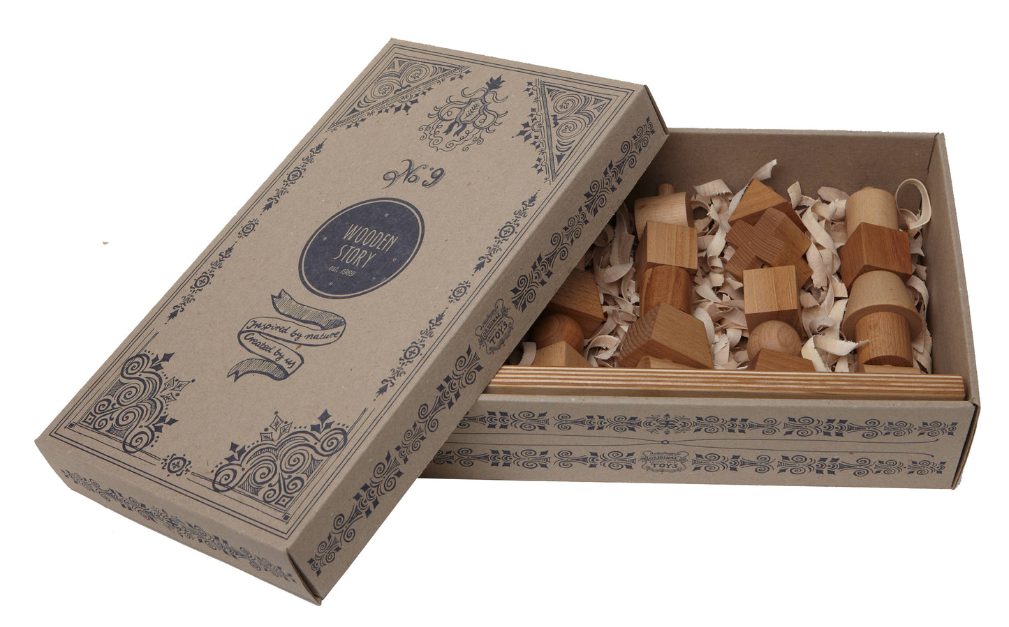 Houten Stapeltoren - Montessori speelgoed