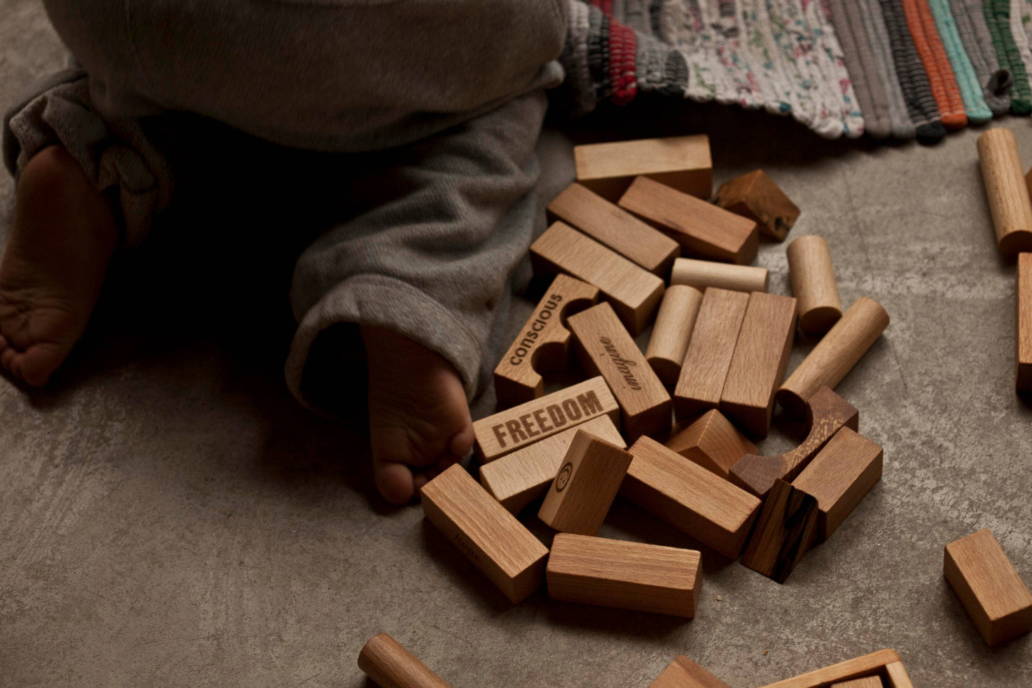 Houten Bouwblokken – 100 stuks