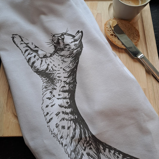 Katoenen Keukendoek - illustratie (50x70 cm)