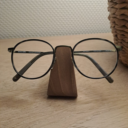 Houten brillenhouder - Es of walnoot