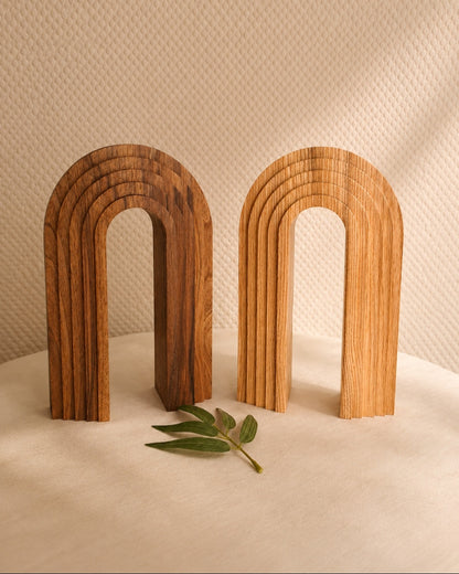 Houten rustpunt - Designhouder